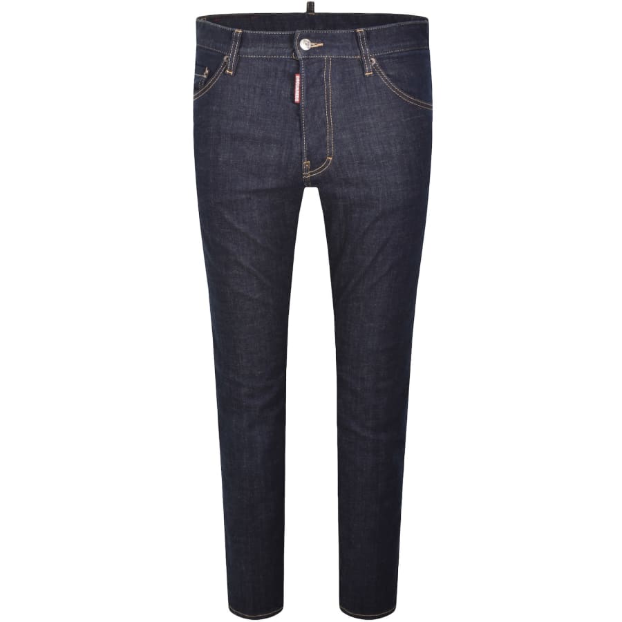 DSQUARED2 ジップ BIG ZIP 52スキニー　Cool Guy DSQUARED2 Cool Guy Slim Fit Jeans Navy | Mainline Menswear